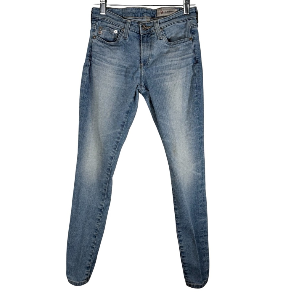 Ag Adriano Goldschmied The Legging Ankle Blue Skinny Jeans Womens 23R Denim
